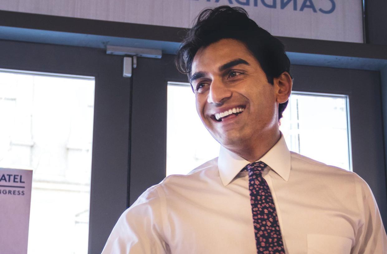 Suraj Patel, Democratic congressional candidate for New York's 12th congressional district.