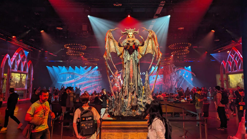 Diablo 4 BlizzCon 2023 section photos