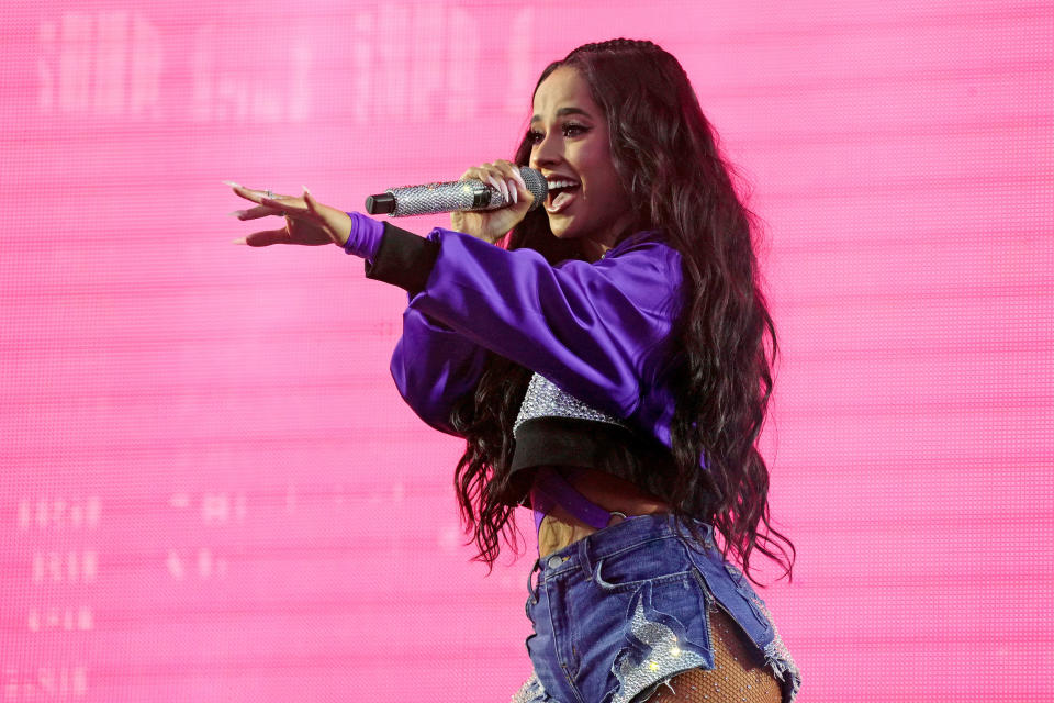 The singer performs onstage at the 2022 iHeartRadio Wango Tango on June 4, 2022 in Carson, California. (Jeff Kravitz / Getty Images for iHeartRadio)