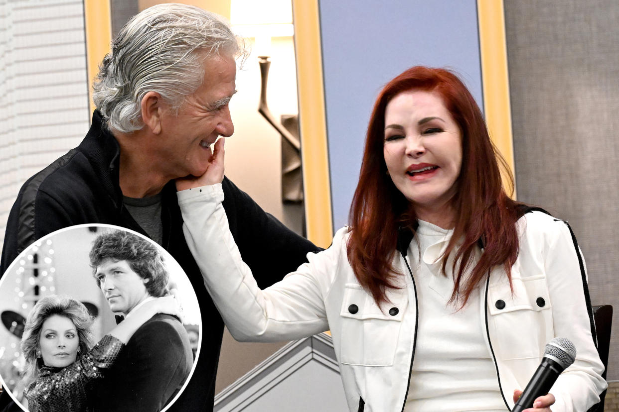 Priscilla Presley denies rumors that she's in love with former 'Dallas' co-star Patrick Duffy: 'This is unbelievable'