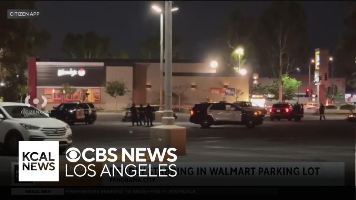 Deadly stabbing reported in Walmart parking lot