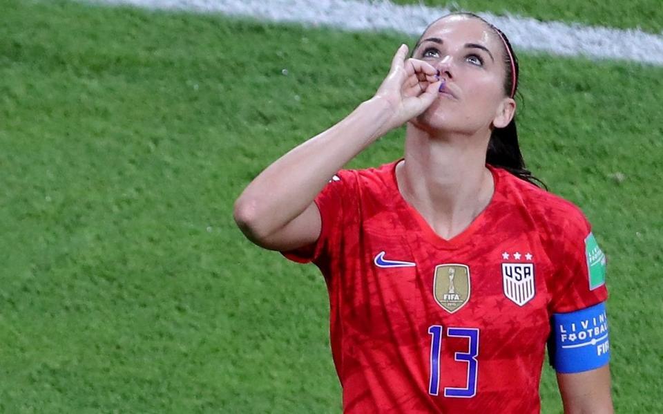 Alex Morgan - USA’s progress to last 16 at Qatar World Cup earns women £5.4m in prize money - Richard Sellers/PA