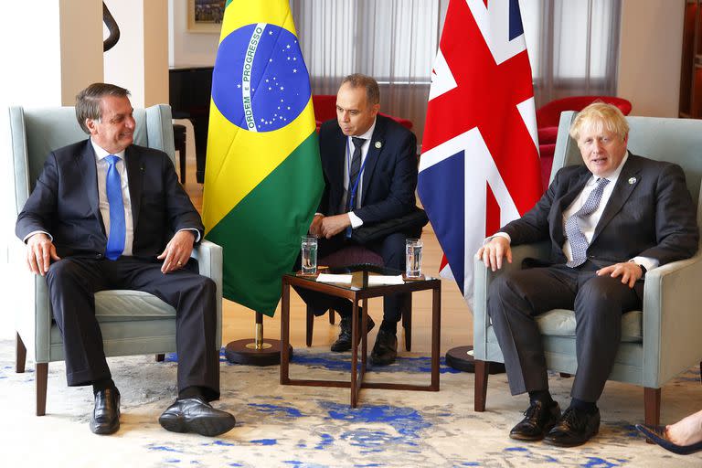 Boris  Johnson; Jair Bolsonaro; Brasil; inglaterra; reino Unido; el mundo;