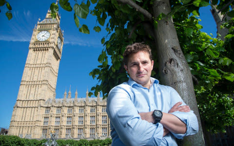 MP Johnny Mercer - Credit: Paul Grover for the Telegraph