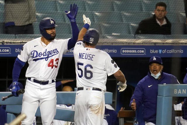 Padres hit timely homers to beat Dodgers for the 1st time in a post-season  game