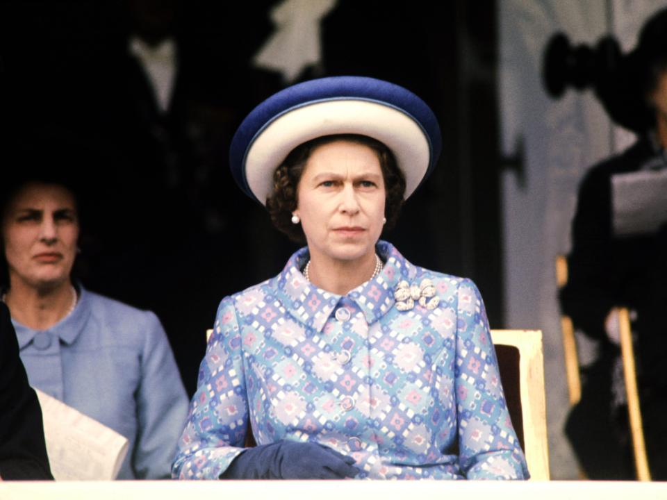 Queen Elizabeth in 1972.