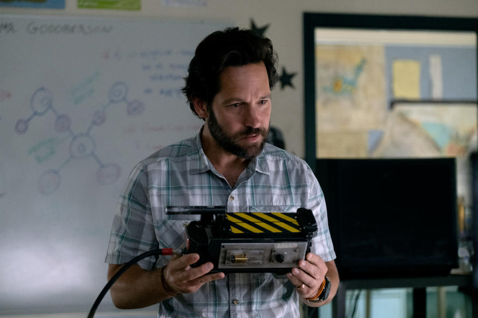 Paul Rudd in Ghostbusters: Afterlife. (Still: Sony Pictures)