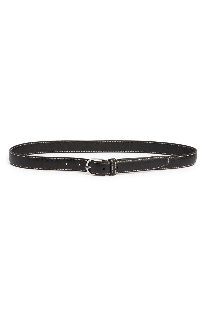 Slim Leather Belt