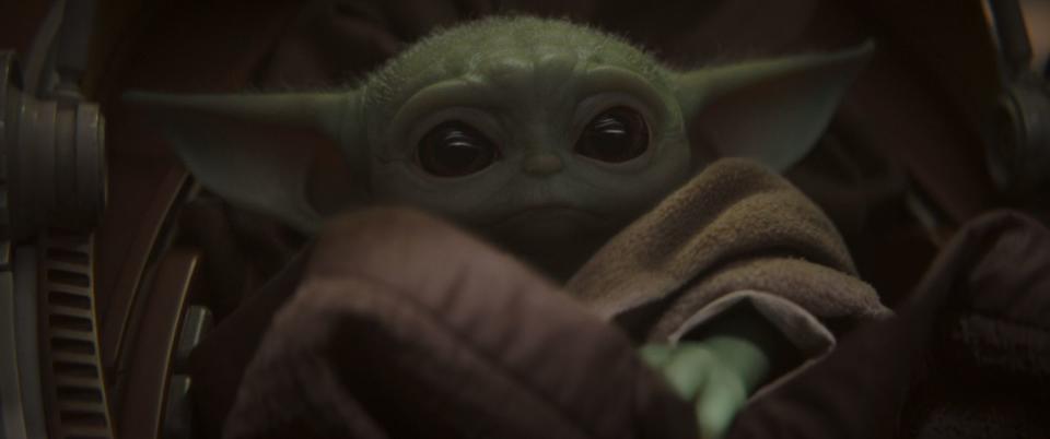 Ist er nicht süß? Baby-Yoda verfügt über magische Kräfte. (Bild: Leonine / Disney / 2019 Lucasfilm Ltd. & TM.)