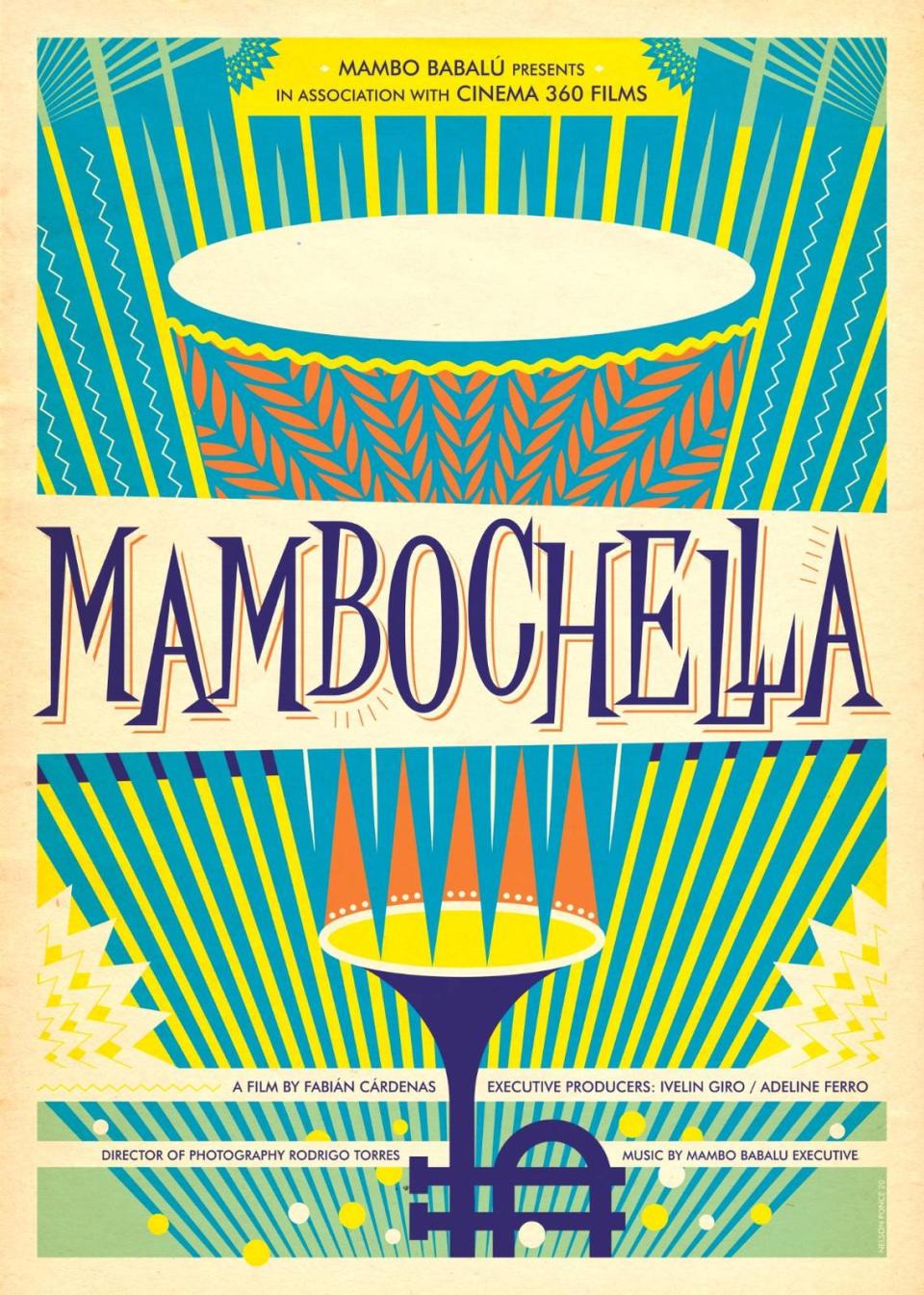 Afiche de ‘Mambochella’, documental premiado por los Suncoast EMMY 2023.