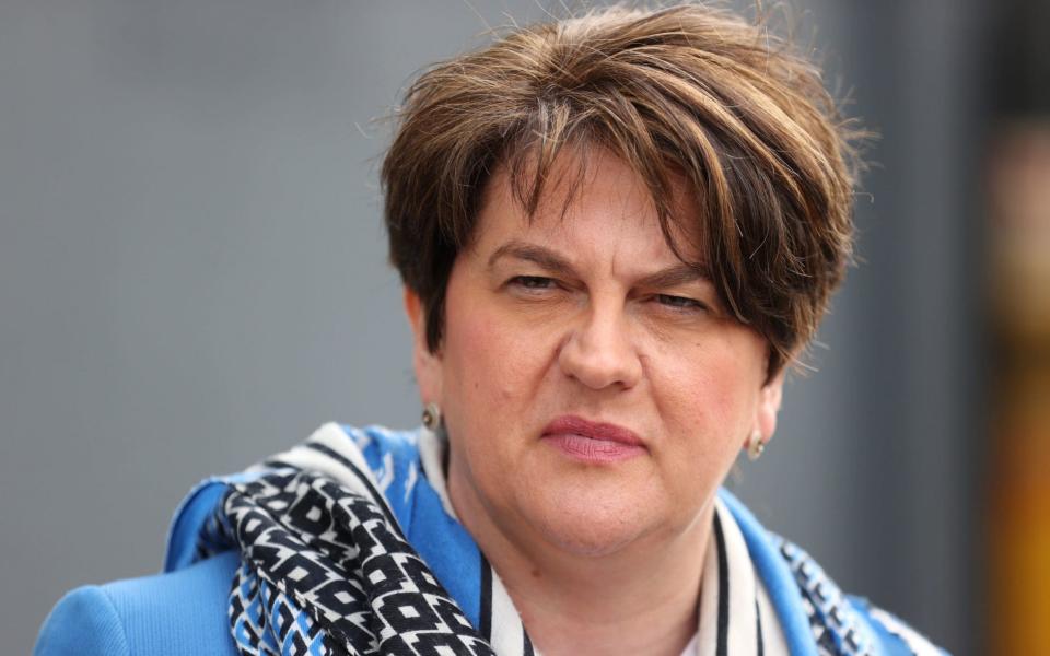 Arlene Foster has faced mounting criticism over her handling of the Northern Ireland Protocol - PA