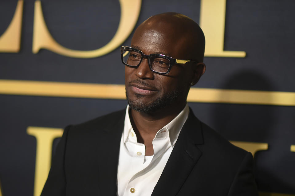 Taye Diggs arrives at the premiere of "The Best Man: The Final Chapters" on Wednesday, Dec. 7, 2022, at the Hollywood Athletic Club in Los Angeles. (Photo by Richard Shotwell/Invision/AP)