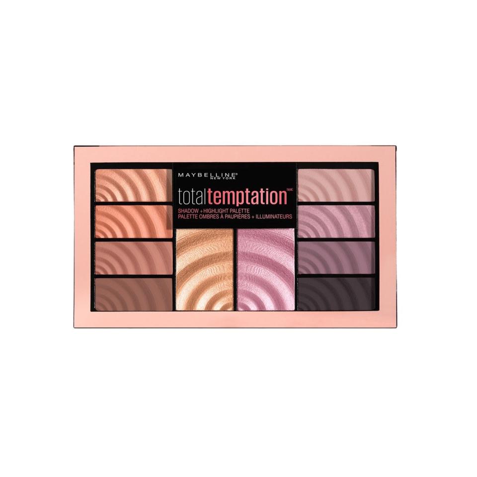 Maybelline Total Temptation Eyeshadow + Highlight Palette