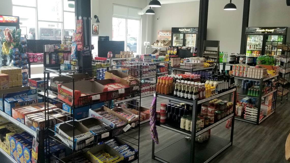 Midtown Market, which has been referred to as a Southern bodega by its owners, is open at 337 Taylor St. in Columbia’s Sola Station development.