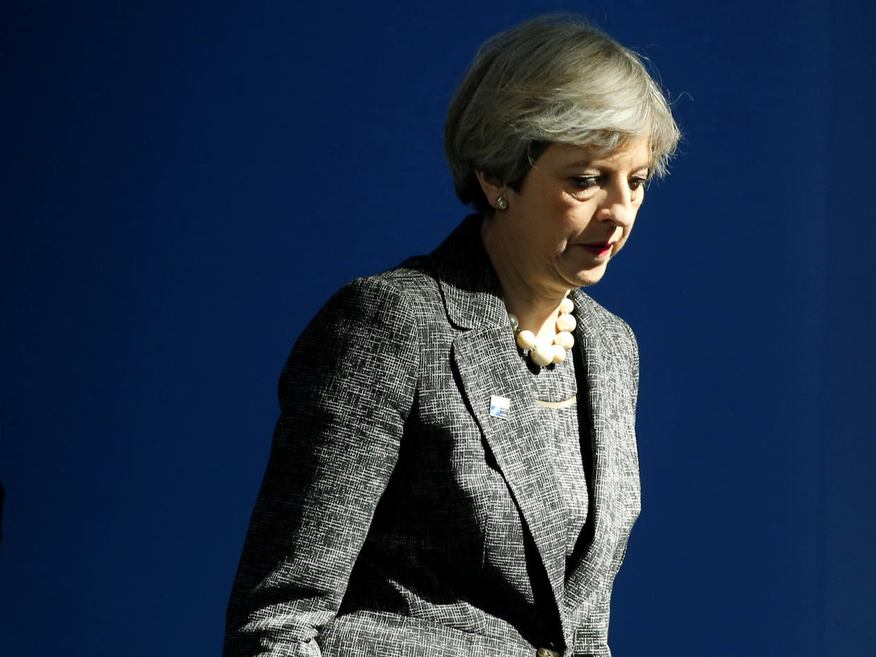 Prime Minister Theresa May: REUTERS