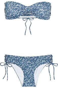 Shimmi lace-up bathing suit, $185, at Net-a-Porter