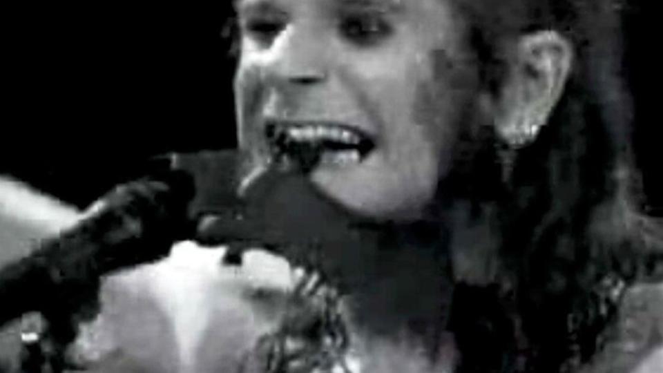 Ozzy Osbourne bat head