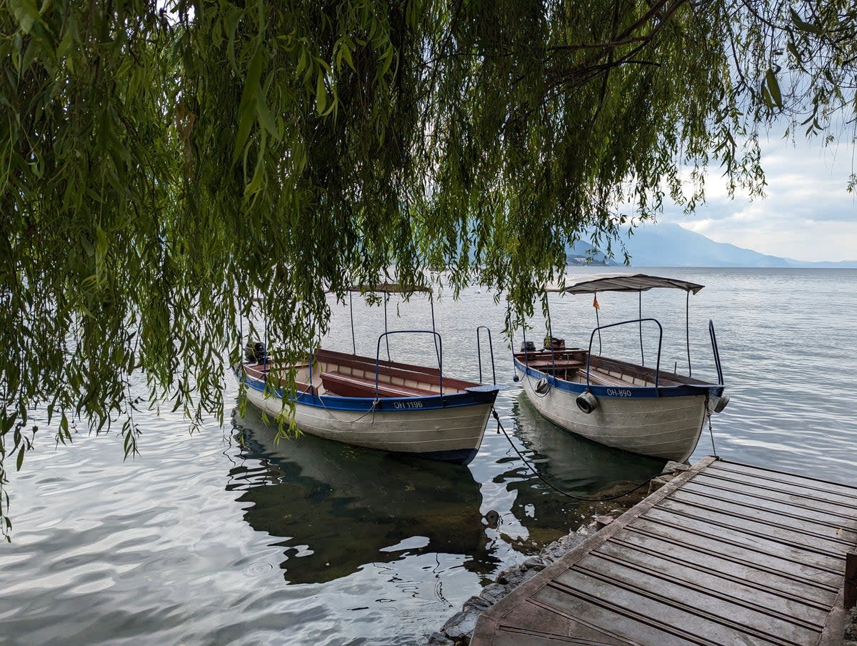 Lake Ohrid is twice the size of Lake Como (Sarah Holt)