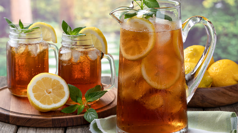 Iced tea pitcher