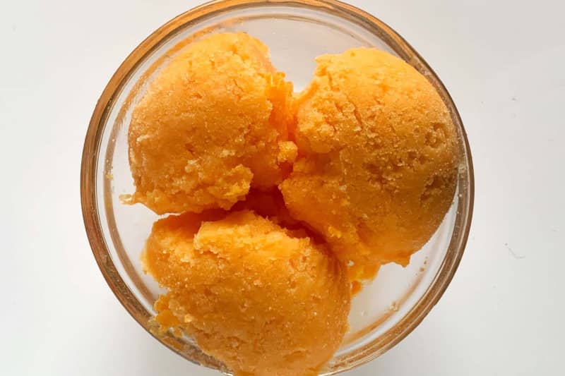 Tangerine Sorbet