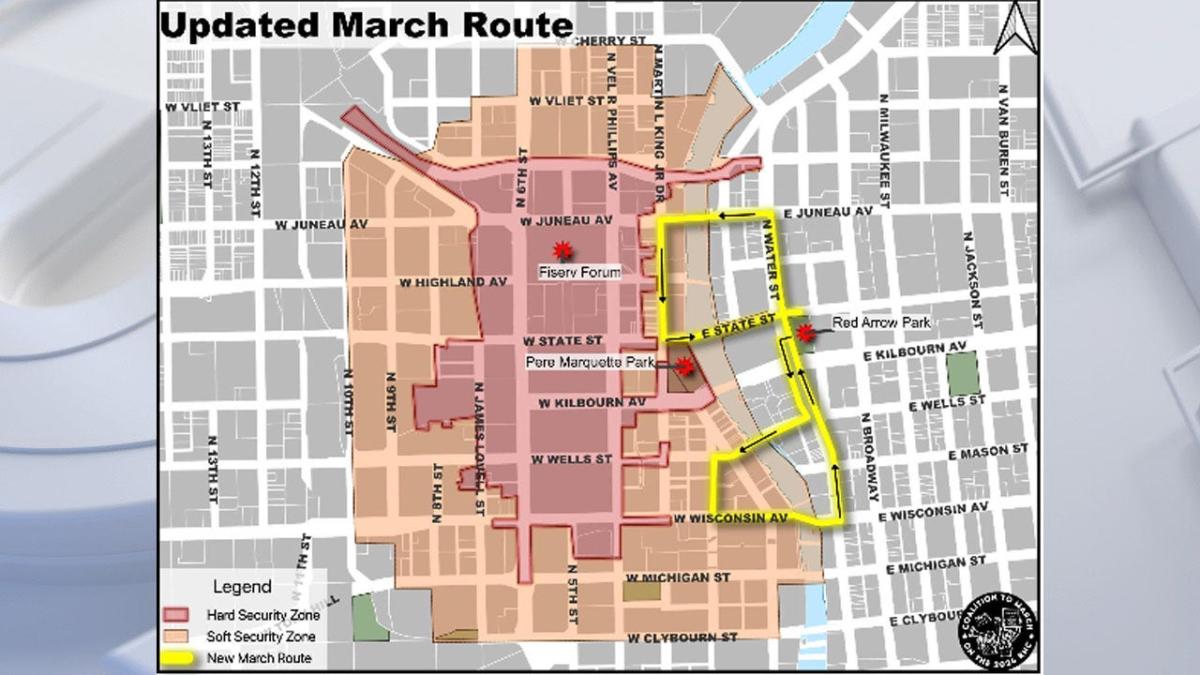 RNC Milwaukee Protesters can't march in security zone, judge rules