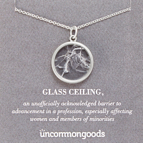 Image of Uncommon Goods glass ceiling necklace