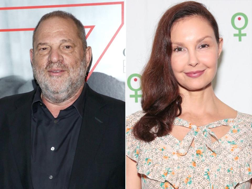 Harvey Weinstein and Ashley Judd.