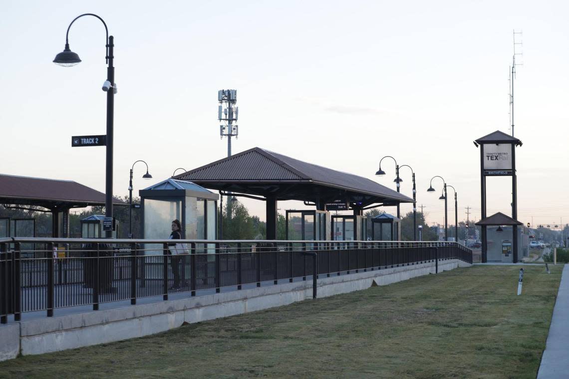 The North Richland Hills/Smithfield Station on Tuesday, Nov. 1, 2022, in North Richland Hills. Madeleine Cook/mcook@star-telegram.com