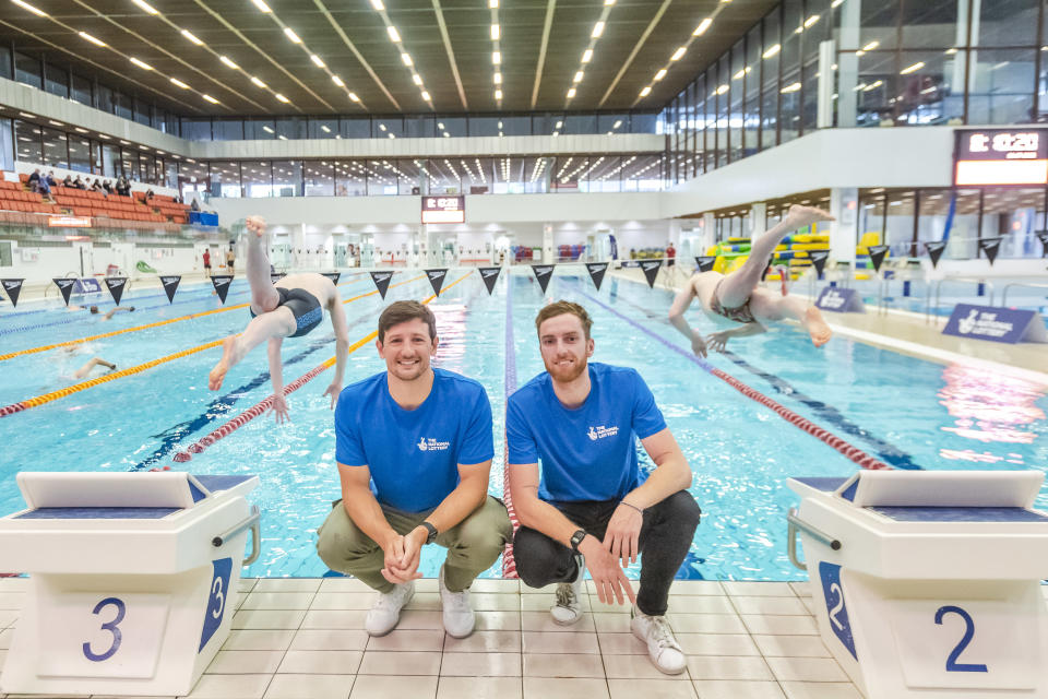 Jamieson, who is an Olympic, World, European & Commonwealth medallist, was joined by fellow Scot Dan Wallace in Edinburgh, on the day that Duncan Scott takes to the pool in Birmingham for the first time at the Commonwealths, hoping to add to his medal haul at major Games.