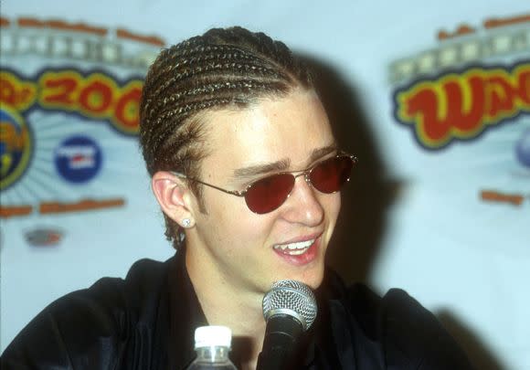 In case you need a transcript, the excerpt says of Timberlake, “His band NSYNC was what people back then called ‘so pimp.’ They were white boys, but they loved hip-hop. To me, that’s what separated them from the Backstreet Boys, who seemed very consciously to position themselves as a white group. NSYNC hung out with Black artists. Sometimes, I thought they tried too hard to fit in.