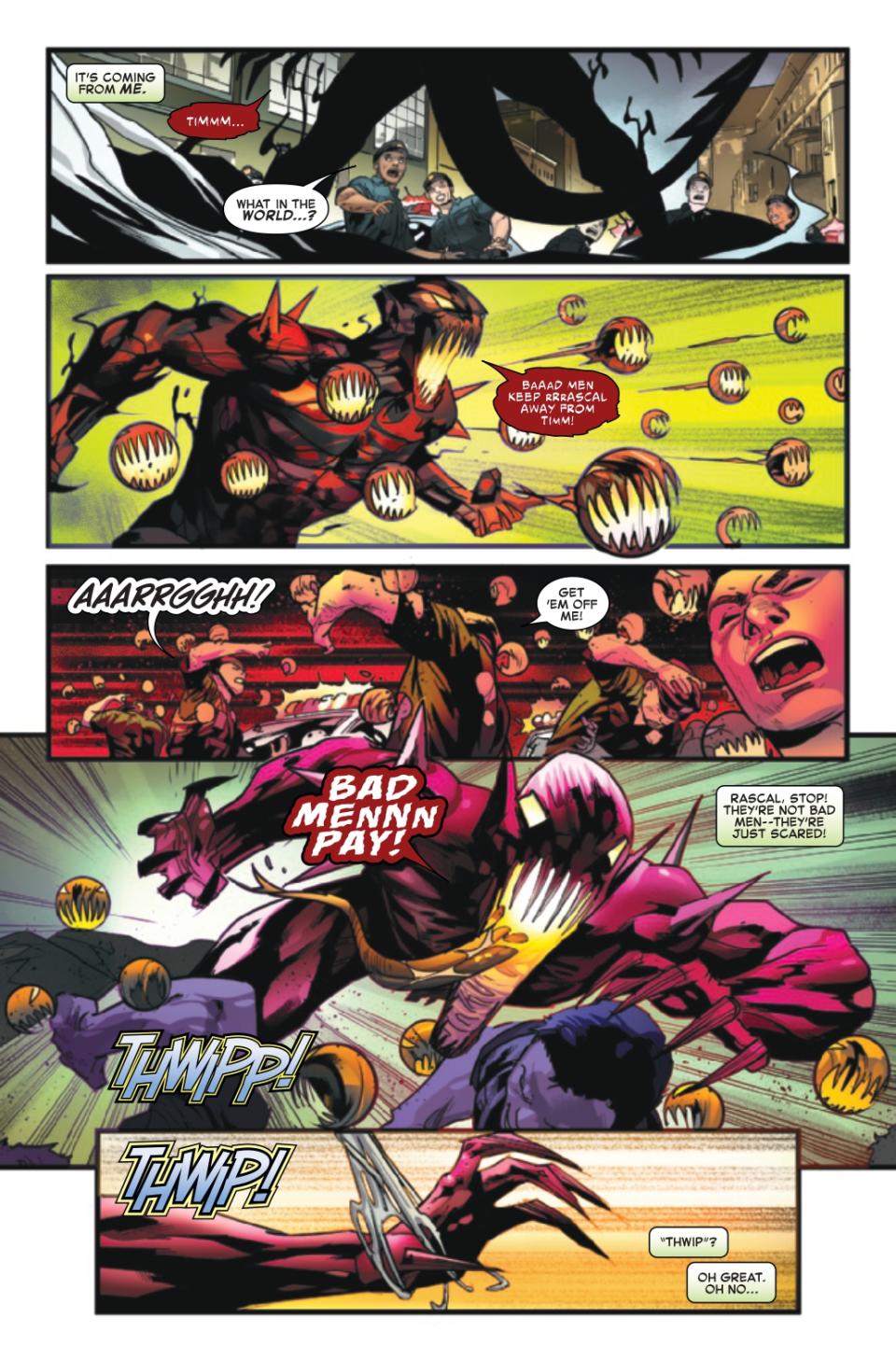 Pages from Red Goblin #7.