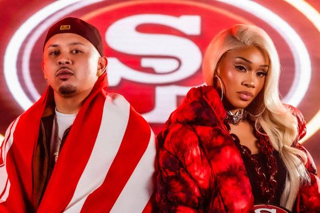 P-Lo and Saweetie - Credit: Courtesy Warner Records*