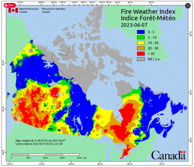 CN adjusting rail operations amid fierce Canada wildfires