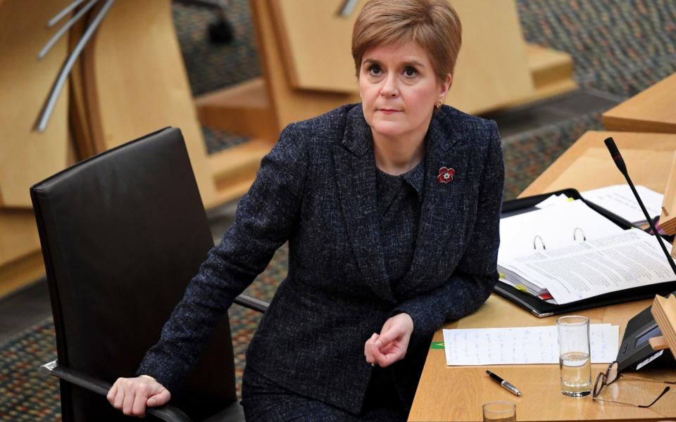 Nicola Sturgeon said there are 1,225 people in hospital confirmed to have the virus, up by 32 in 24 hours. Of these patients, 93 are in intensive care, a rise of 12. - Getty Images Europe 