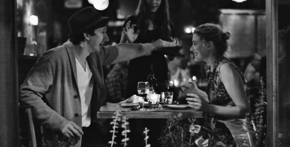 Adam Driver and Greta Gerwig in Frances Ha