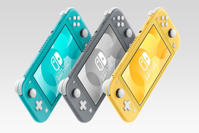 La Nintendo Switch Lite tiene una pantalla levemente más chica que la Switch original, y carece de controles desmontables