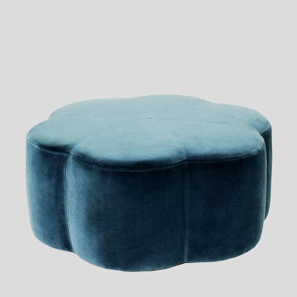 Flora ottoman (Petrol), £495 (Att Pynta)