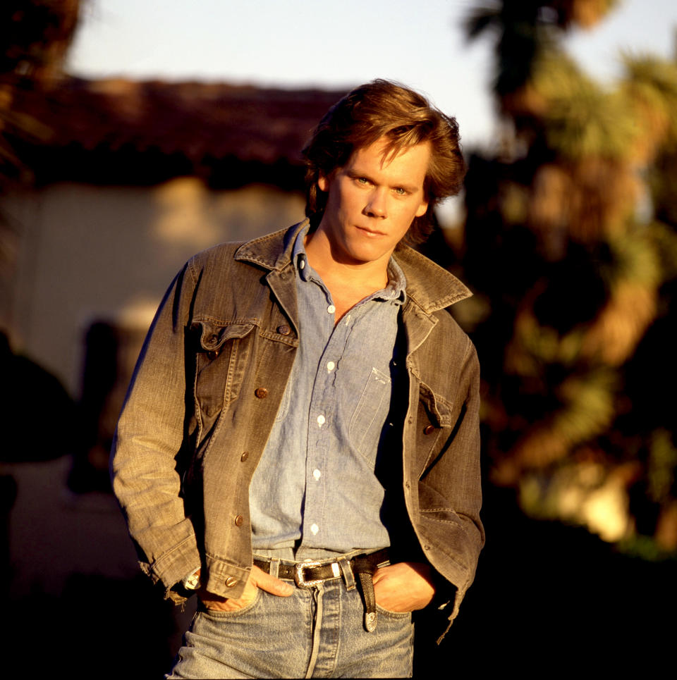<span><span>Actor Kevin Bacon, 1987</span><br><span>Bonnie Schiffman Photography/Getty</span></span>
