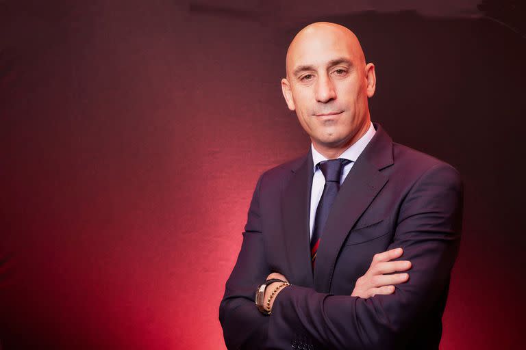 El presidente de la Real Federación Española de Fútbol, Luis Rubiales