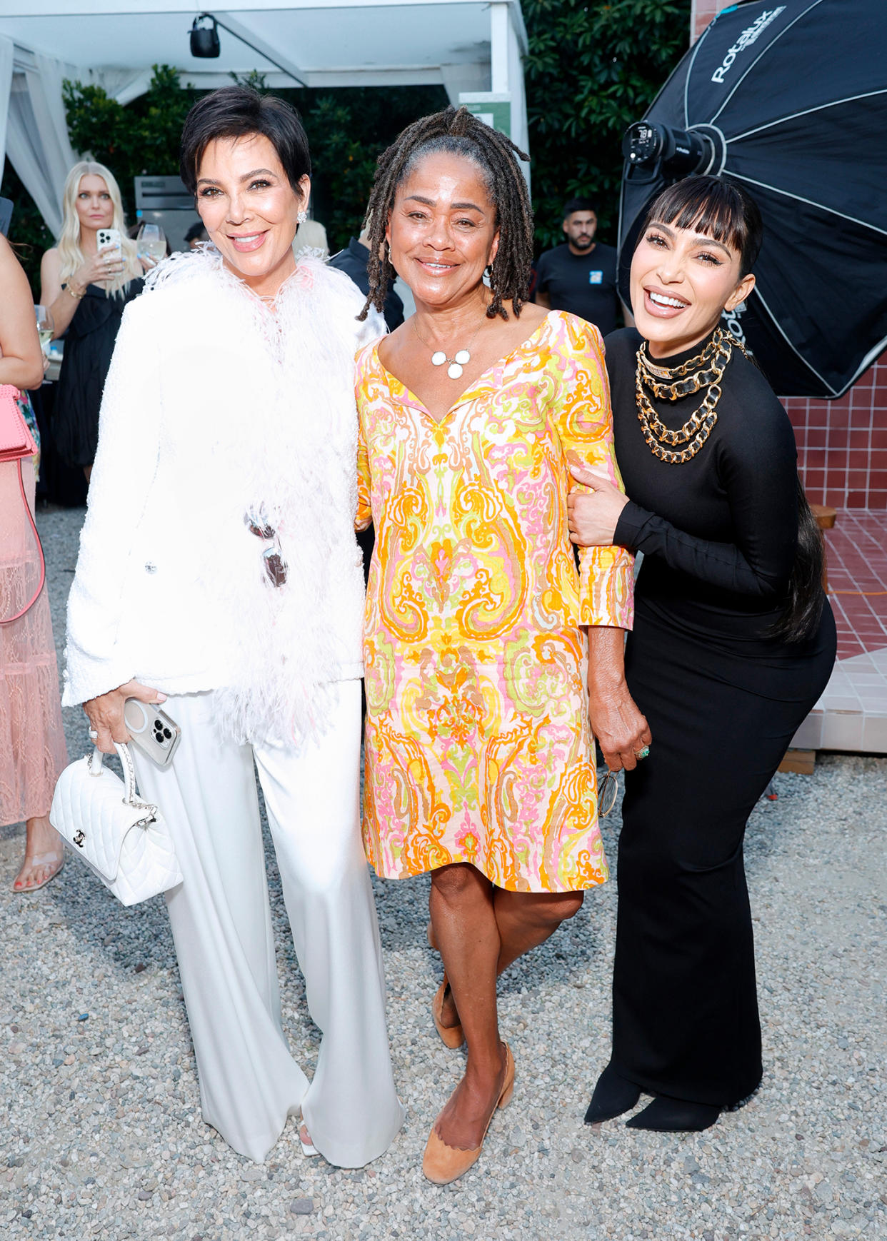 Megastar Moms Kris Jenner and Doria Ragland Hang Out at Gala With Kim Kardashian: Photos