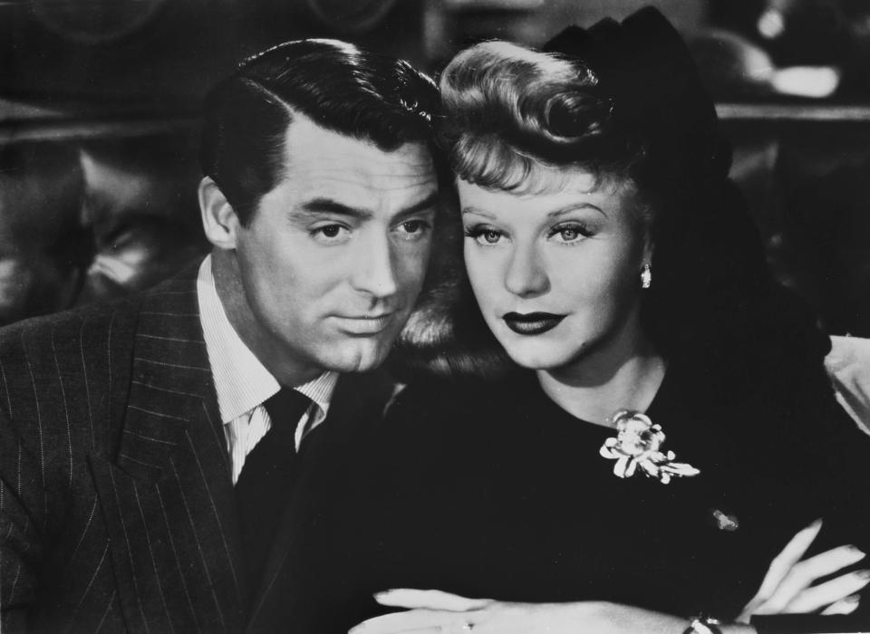 UNITED STATES - CIRCA 1942:  Cary Grant and Ginger Rogers in the film of Leo MacCarey 