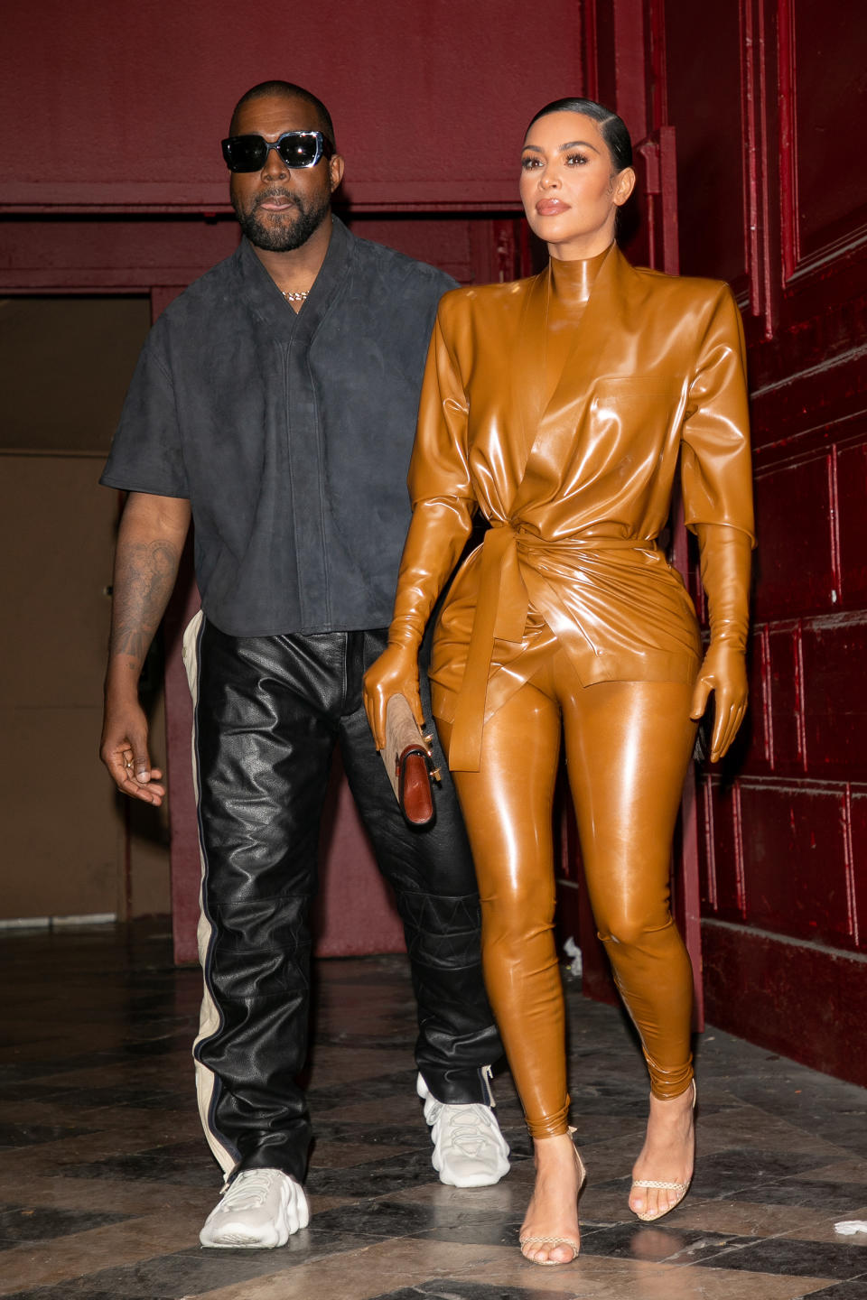 Kanye West and Kim Kardashian (Marc Piasecki / WireImage)