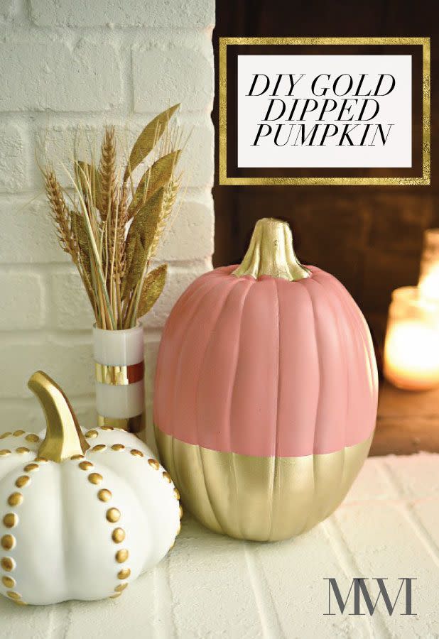 13) Paint Your Pumpkins