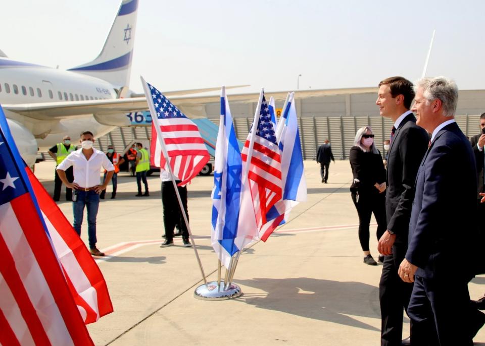 First Israeli flight flies to UAE via Saudi airspace