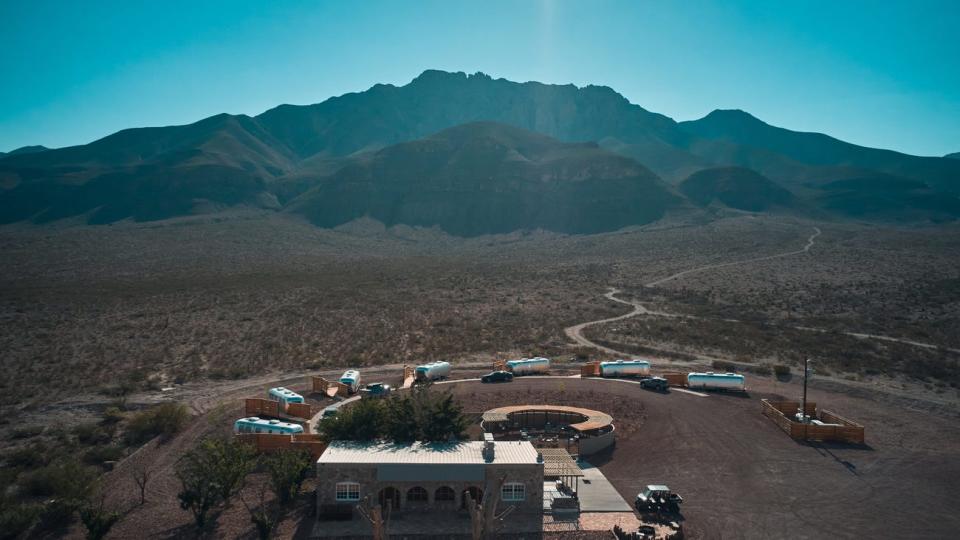 Das Astronaut Village von Blue Origin.