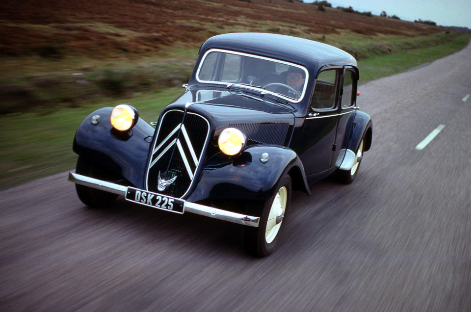 <p>If cars with a Lotus connection were the getaway vehicles of choice in Britain, French crims tended to prefer Citroëns. In post-war Paris, a group known as <em>Le Gang des Traction Avants</em> used the famous Citroën in a series of <strong>violent</strong> <strong>raids</strong>.</p><p>Though the success was short-lived, the gang got away with stealing some 80 million francs, with the Traction Avant becoming synonymous with <strong>bank</strong> <strong>jobs</strong> and jewellery raids.</p>