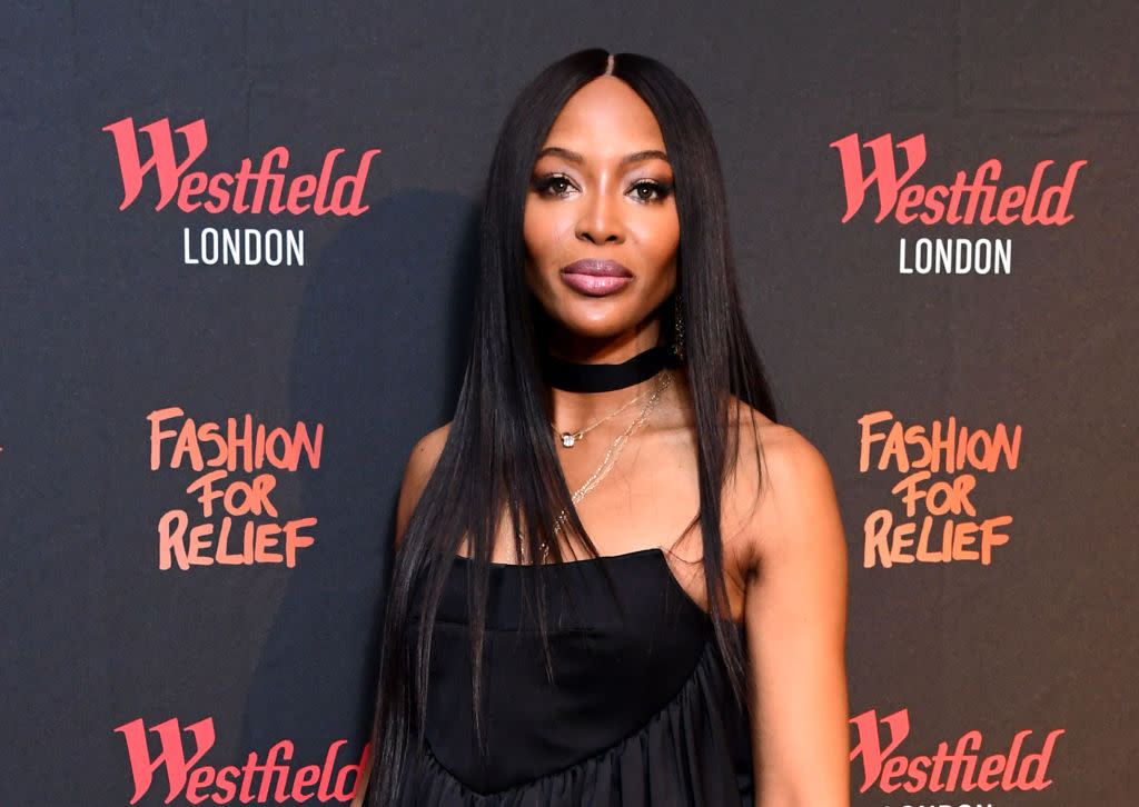 Naomi Campbell has been keeping fans updated on her travel precautions during the coronavirus update. (Getty Images)