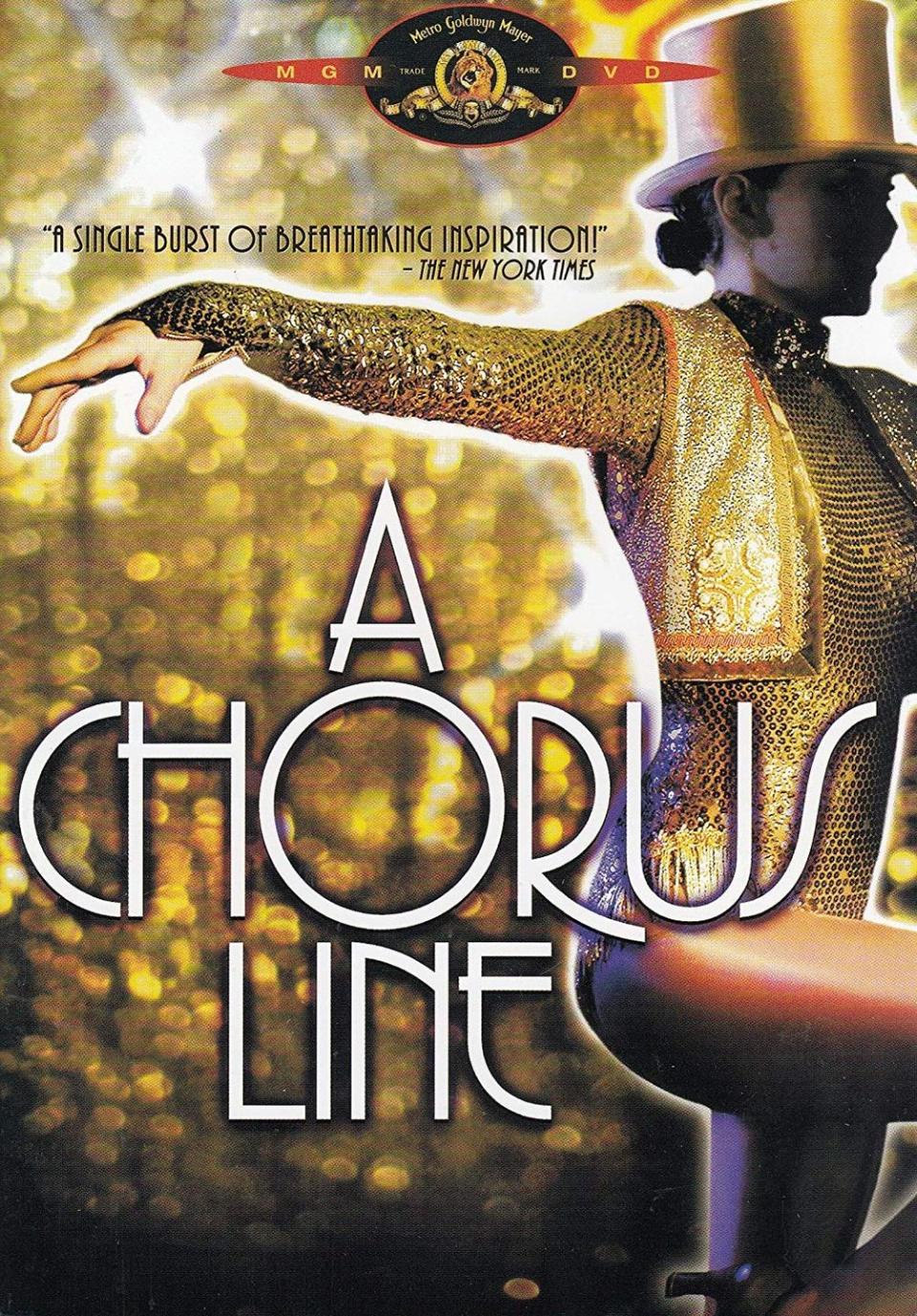 <p>Musicals about life in show business are a dime a dozen, but this one is a singular sensation. (Sorry, had to do it!) The story explores the struggles of dancers during the audition process. It's a must-see for anyone looking to get their feet wet in the world of movie musicals.</p><p><a class="link " href="https://www.amazon.com/Chorus-Line-Michael-Blevins/dp/B002XZOZQA/ref=sr_1_1?tag=syn-yahoo-20&ascsubtag=%5Bartid%7C10063.g.34344525%5Bsrc%7Cyahoo-us" rel="nofollow noopener" target="_blank" data-ylk="slk:WATCH NOW;elm:context_link;itc:0;sec:content-canvas">WATCH NOW</a></p>