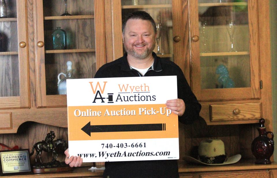 David Wyeth is the owner of Wyeth Auctions, and he also is an agent for Century 21 Frank Frye Real Estate.