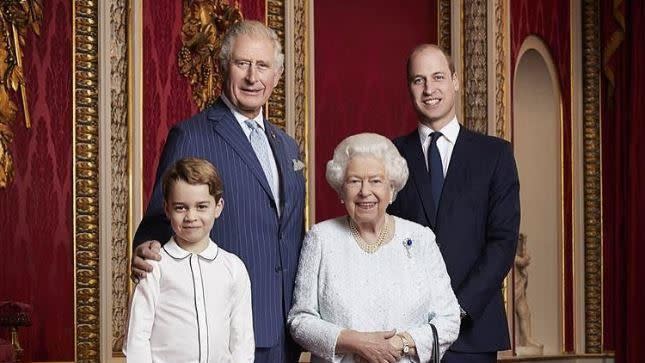 查爾斯三世將成新一任英國國王。（圖／翻攝自theroyalfamily IG）